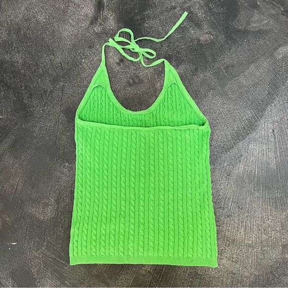 Cable Knit Halter Top - Picture 2 of 3